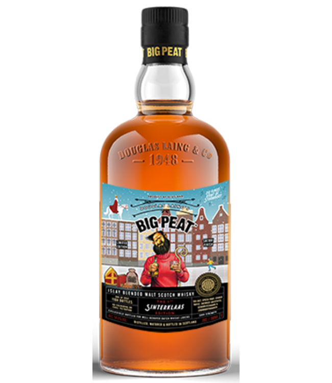 Big Peat The Sinterklaas Edition Sherry Finish 0.70 ltr 54.5%