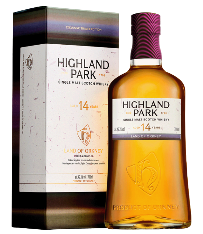 Highland Park 14 Years Old Land Of Orkney 0,70 ltr 42,3%