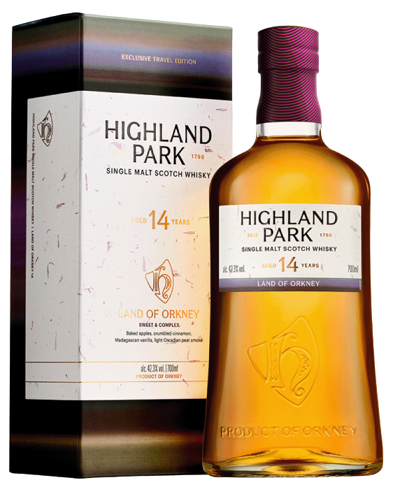 Highland Park 14 Years Old Land Of Orkney 0,70 ltr 42,3%