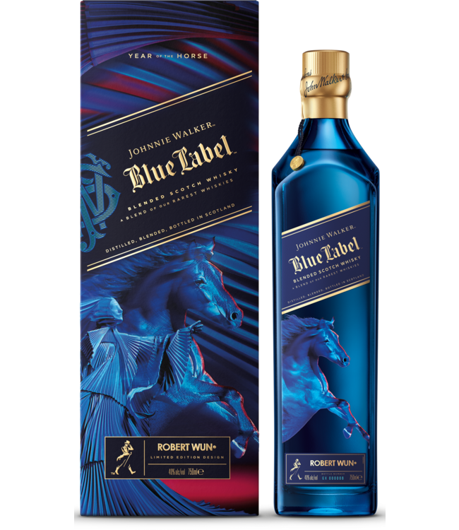 Johnnie Walker Blue Year Of The Horse 0,70 ltr 40%