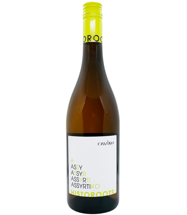 Cavino Historoots Assyrtiko White 0,75 ltr 12%