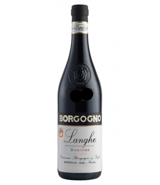 Borgogno Langhe Bartome Nebbiolo 0,75 ltr 14%