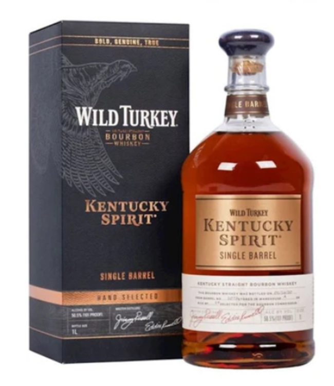 Wild Turkey Kentucky Spirit Single Barrel Bourbon Whiskey 1,00 ltr 50,5%