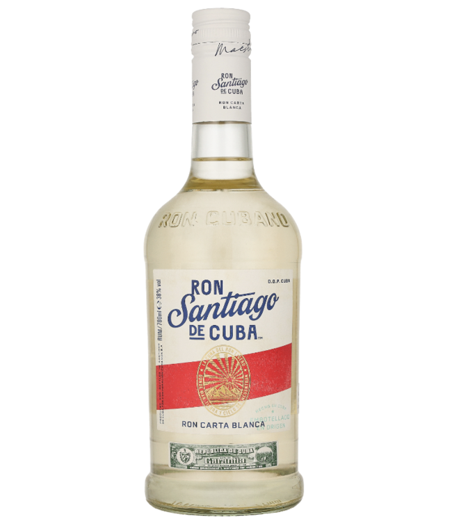 Santiago de Cuba Carta Blanca 0,70 ltr 38%