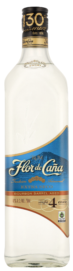 Flor de Cana Extra Dry -4- 0,70 ltr 40%