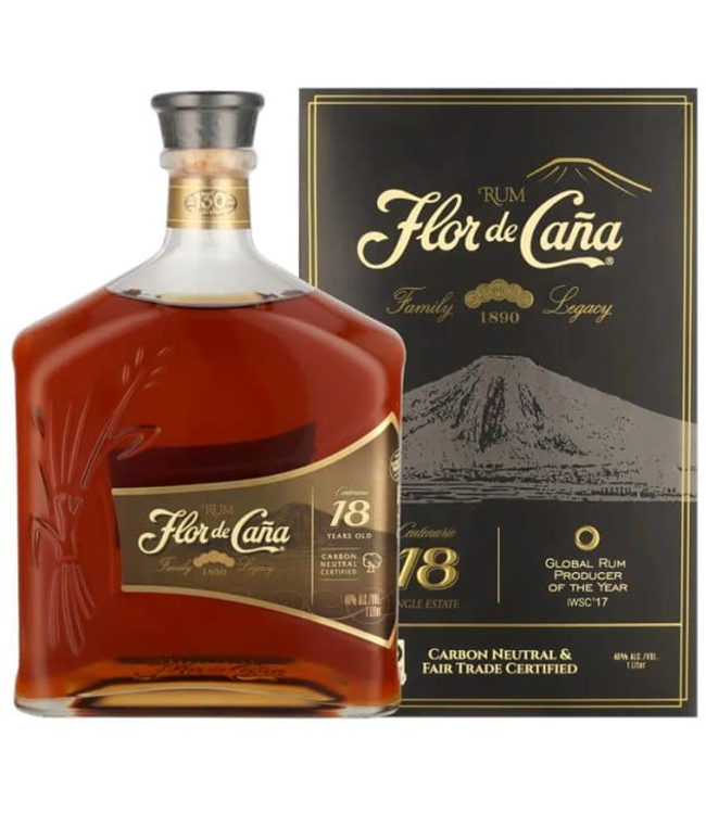 Flor de Cana Centenario -18- 0,75 ltr 40%