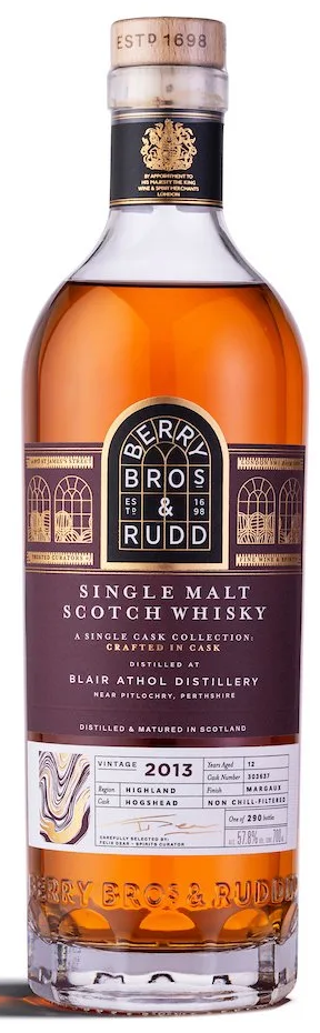 Blair Athol 12 Years Old 2013 Berry Bros & Rudd 0,70 ltr 58,2%