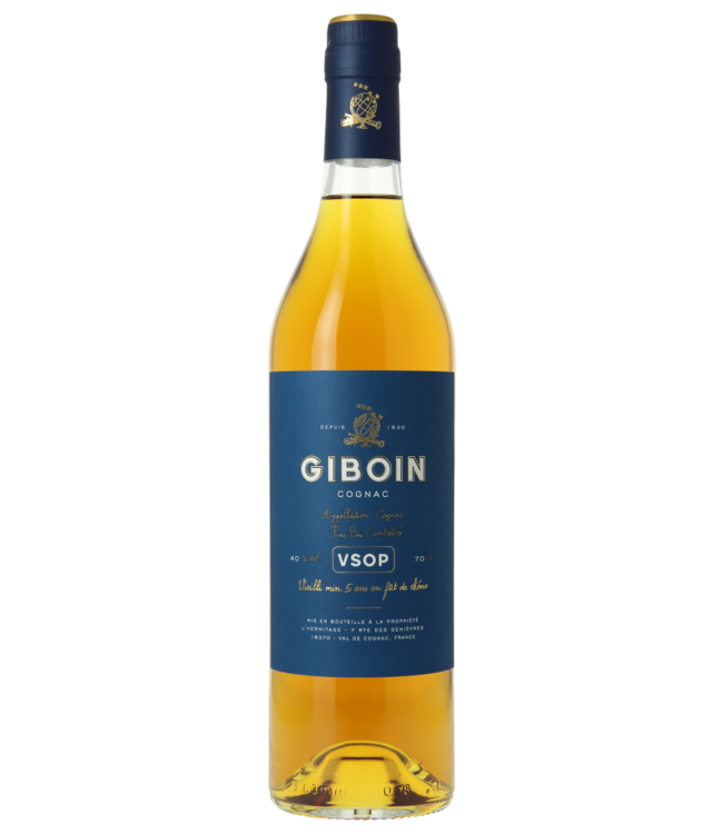 Cognac Giboin Fins Bois VSOP 0,70 ltr 40%
