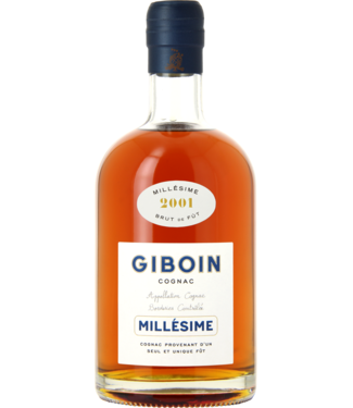 Giboin Cognac Giboin Millesime 2001 0,50 ltr 44,8%