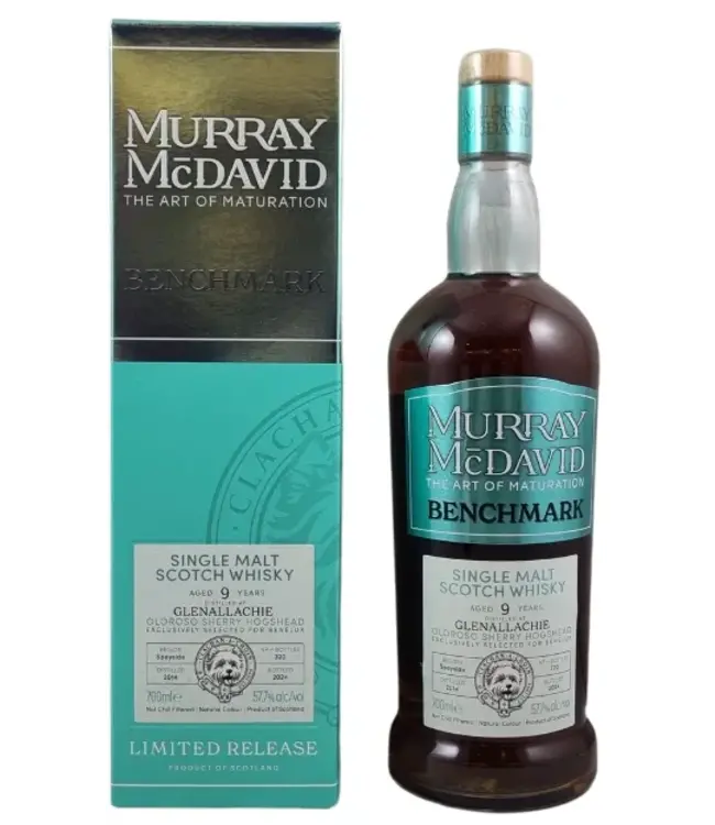 Glenallachie 9 Years Old 2014 Murray McDavid 0,70 ltr 57,7%