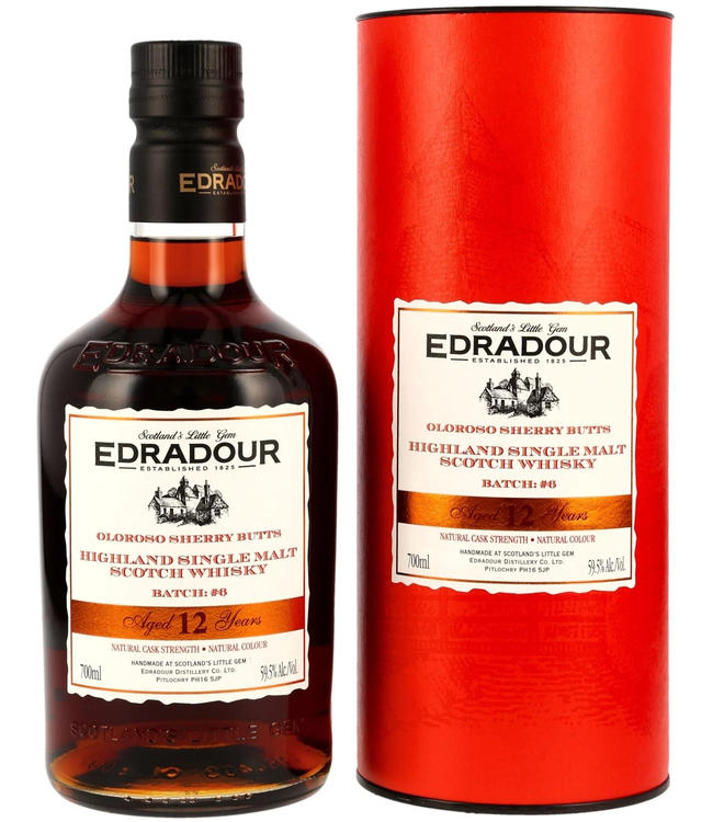 Edradour 12 Years Old Cask Strength Batch 6 0,70 ltr 59,5%