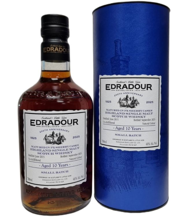 Edradour 10 Years Old 2015 Small Batch PX Cask 0,70 ltr 46%