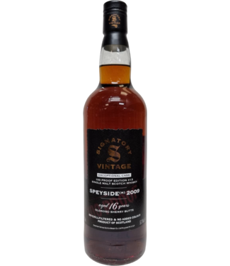 Speyside (M) 16 Years Old Signatory Vintage 100 Proof Edition Exceptional Cask #13 0,70 ltr 57,1%