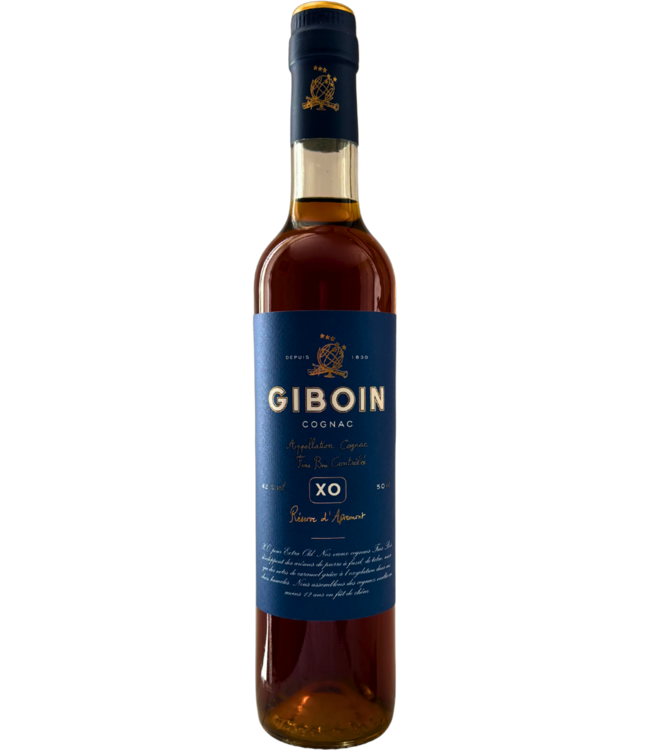 Cognac Giboin Fins Bois XO 0.50 ltr 42%