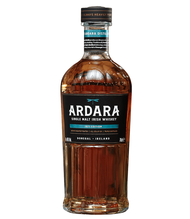 Ardara Peated Single Malt Irish Whiskey 0.70 ltr 46%