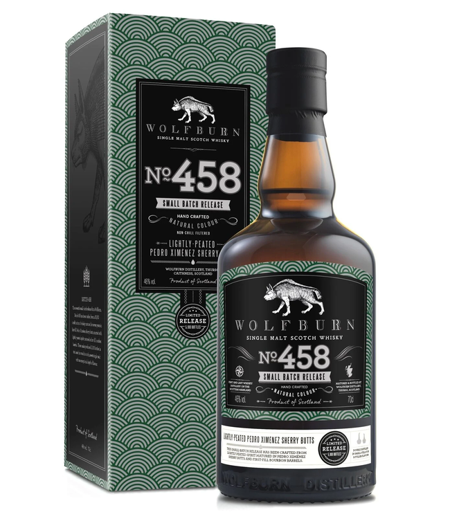 Wolfburn Small Batch Release No. 458 0,70 ltr 46%