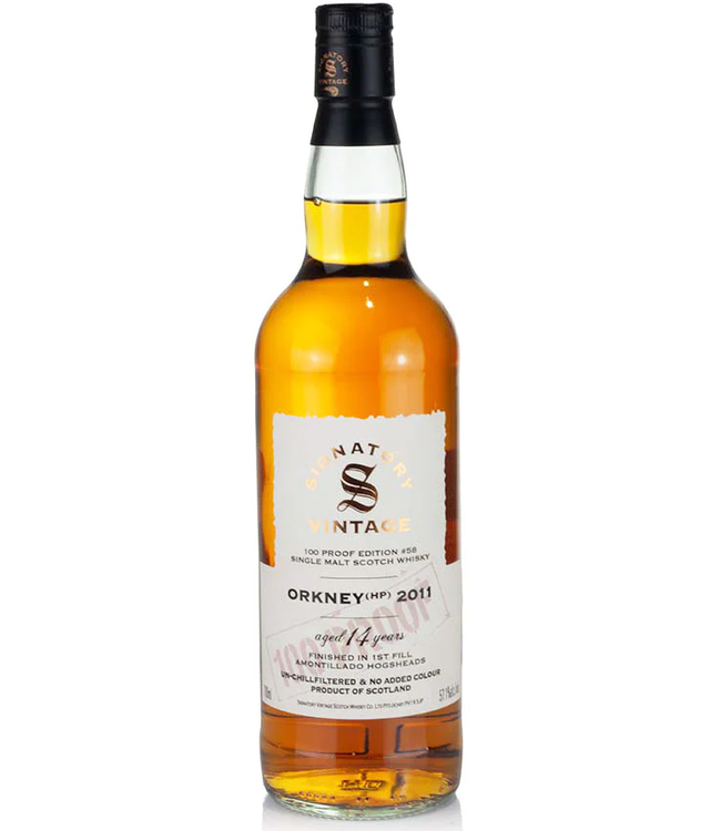 Orkney (HP) 2011 Signatory Vintage 100 Proof Edition #58 0,70 ltr 57,1%
