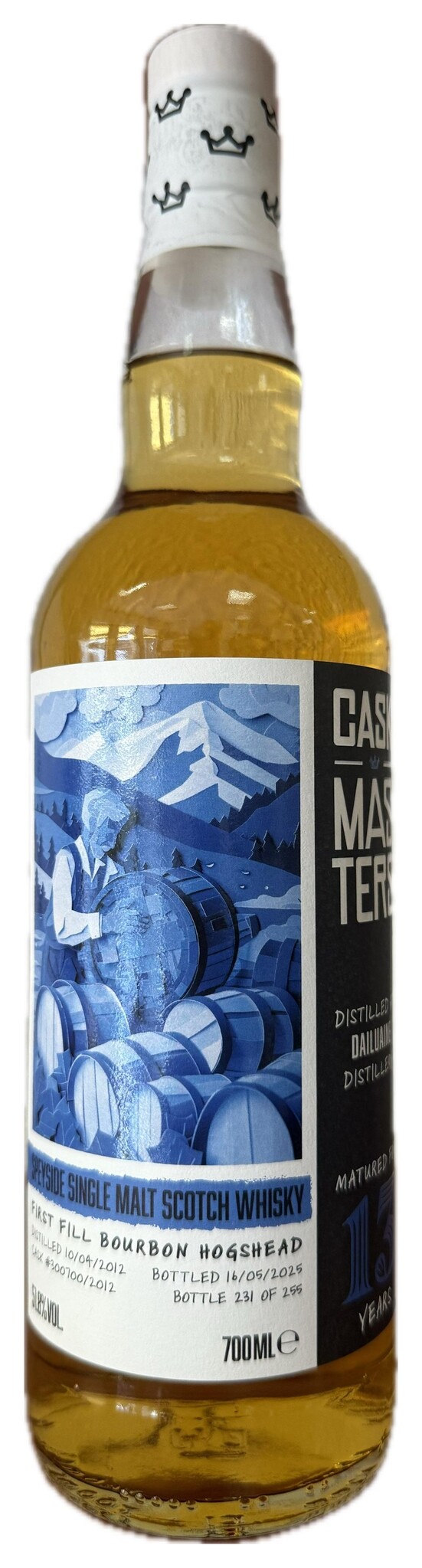 Dailuaine 13 Years Old 2012 Cask Masters 0,70 ltr 51,8%