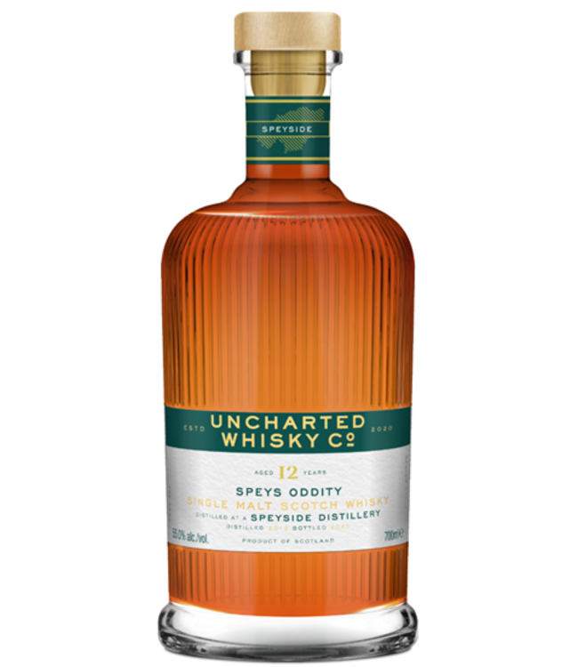 Speyside 12 Years Old 2012 Uncharted Whisky Company 0,70 ltr 54%