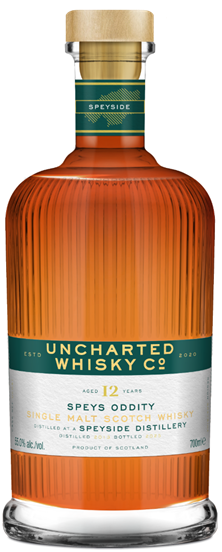 Speyside 12 Years Old 2012 Uncharted Whiskey Company 0.70 ltr 55%