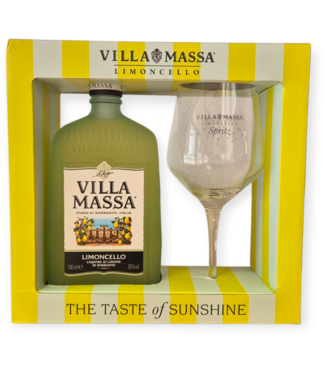 Villa Massa Villa Massa Di Sorrento Giftpack met glas 0,70 ltr 30%