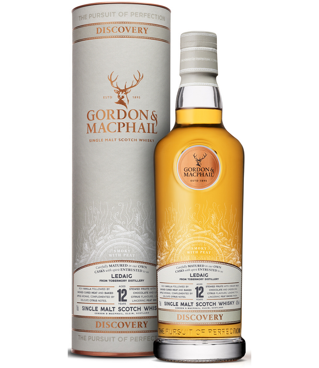 Ledaig 12 Years Old Gordon & MacPhail Discovery 0,70 ltr 43%