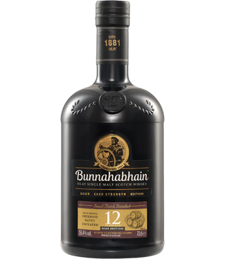 Bunnahabhain Bunnahabhain 12 Years Old Cask Strength 2025 Edition 0,70 ltr 56,4% Bunnahabhain Bunnahabhain 12 Years Old Cask Strength 2025 Edition 0,70 ltr 56,4%