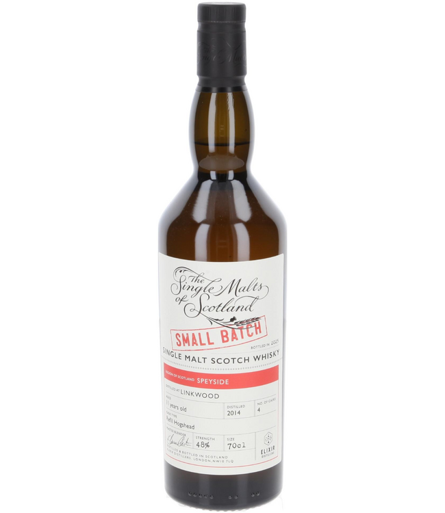 Linkwood 11 Years Old Single Malts Of Scotland Small Batch 0,70 ltr 48%