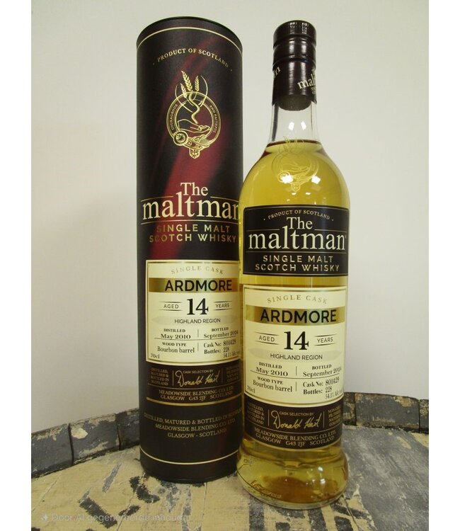 Ardmore 14 Years Old 2010 The Maltman 0,70 ltr 54,1%