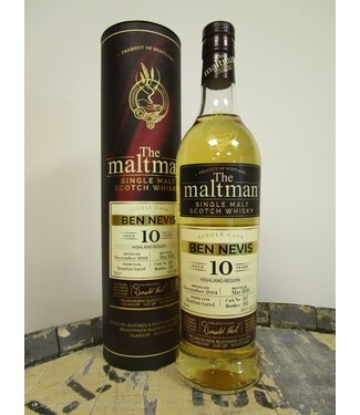 Ben Nevis Ben Nevis 10 Years Old 2014 The Maltman 0.70 ltr 50.3% Ben Nevis Ben Nevis 10 Years Old 2014 The Maltman 0.70 ltr 50.3%