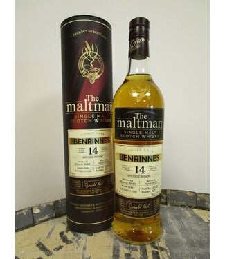 Benrinnes Benrinnes 14 Years Old 2010 The Maltman 0.70 ltr 58.2%