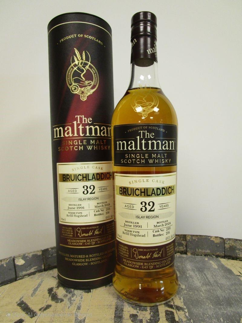 Bruichladdich 32 Years Old 1991 The Maltman 0.70 ltr 49.3%