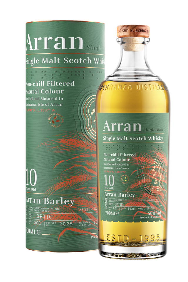 Arran 10 Years Old Local Barley Optic #1 0,70 ltr 50%