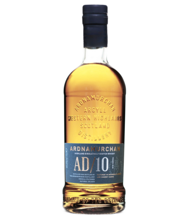 Ardnamurchan AD / 10 Years Old Release 0.70 ltr 46.8%