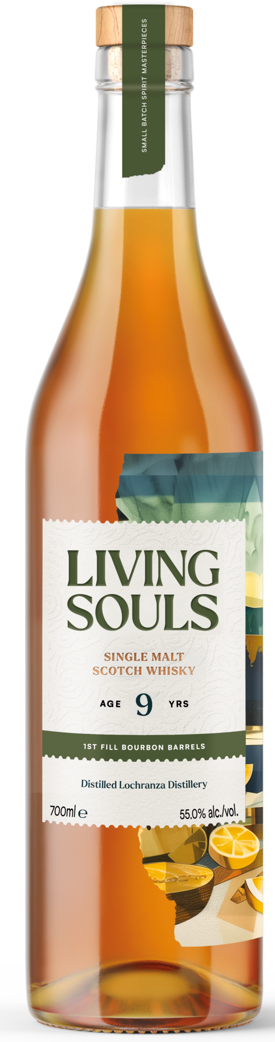 Lochranza 9 Years Old Living Souls 0.70 ltr 55%