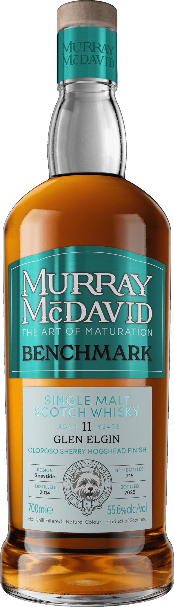 Glen Elgin 11 Years Old 2014 Murray McDavid 0.70 ltr 55.6%