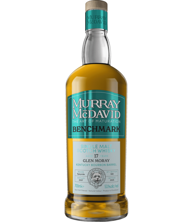 Glen Moray 17 Years Old 2007 Murray McDavid 0.70 ltr 53.1%