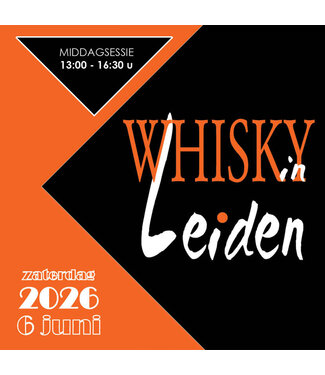 Entrance ticket Afternoon Session Whisky in Leiden June 6, 2026