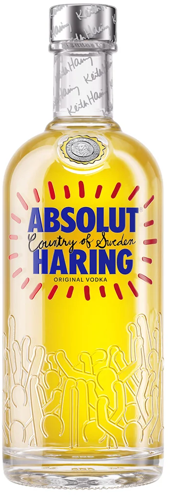 Absolut Vodka Haring Edition 2025 0,70 ltr 40%
