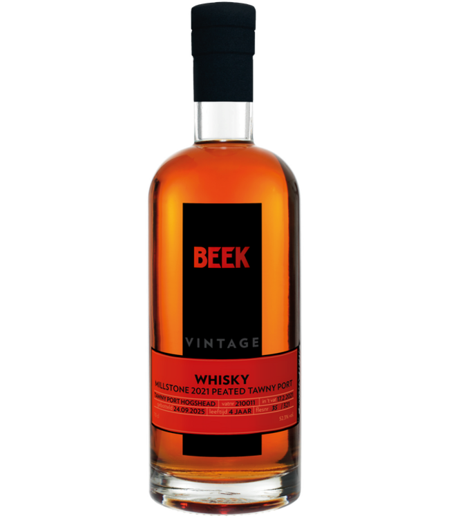 Beek Whisky Millstone 2021 Peated Tawny Port 0,70 ltr 52,3%