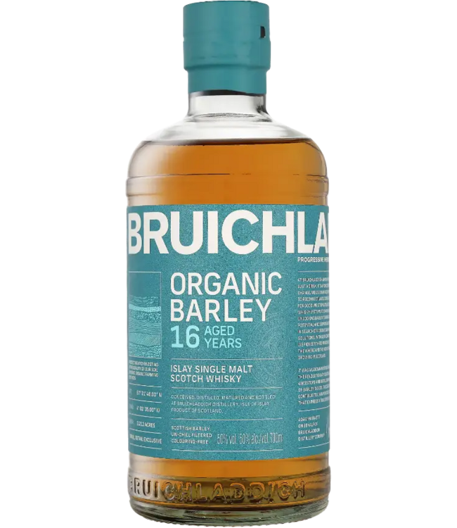 Bruichladdich 16 Years Old Organic Barley 0,70 ltr 50%