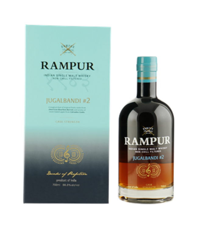 Rampur Jugalbandi Calvados Small Batch 0,70 ltr 56,3%