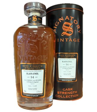 Blair Athol Blair Athol 14 Years Old 2011 Signatory Cask Strength Cask 4 0,70 ltr 57,2%