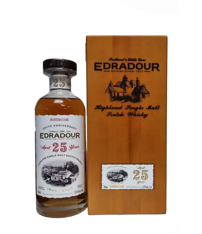 Edradour 25 Years Old Madeira Cask #901 200th Anniversary 0,70 ltr 55%