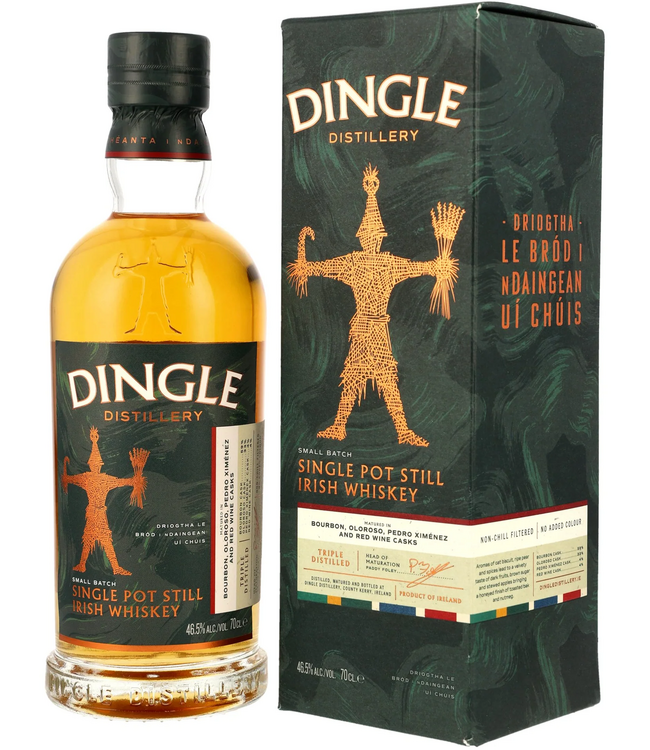 Dingle Single Irish Malt Bourbon Oloroso PX Casks 0,70 ltr 46,5%