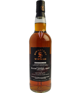Blair Athol Blair Athol 17 Years Old Signatory Vintage 100 Proof Edition Exceptional Cask #12 0,70 ltr 57,1%