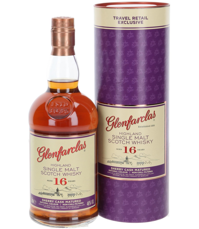 Glenfarclas 16 Years Old Sherry Cask Matured 0,70 ltr 46%