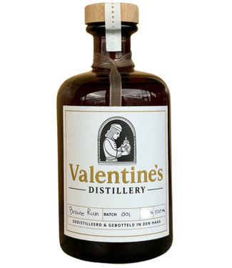Valentine's Distillery Valentine's Bruine Rum 0,50 ltr 43%