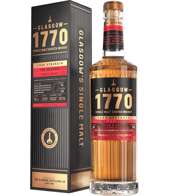 1770 Glasgow Distillery Cask Strength 0.70 ltr 59.5%