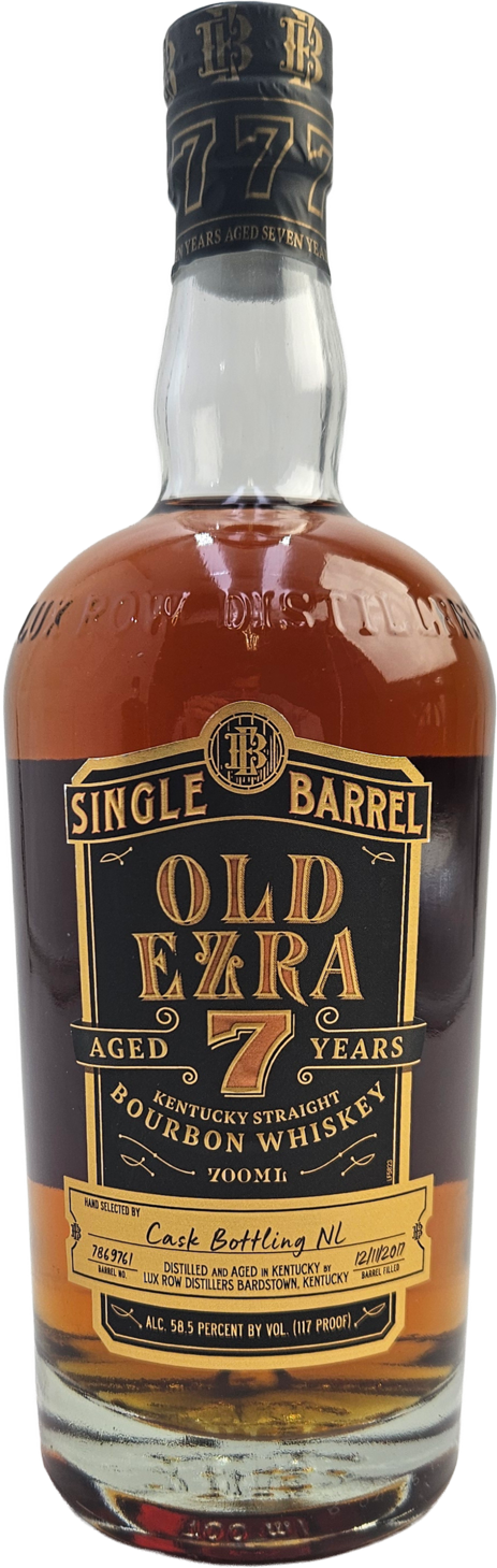 Old Ezra 7 Years Old Bourbon Single Barrel 117 0,70 ltr 58,5%